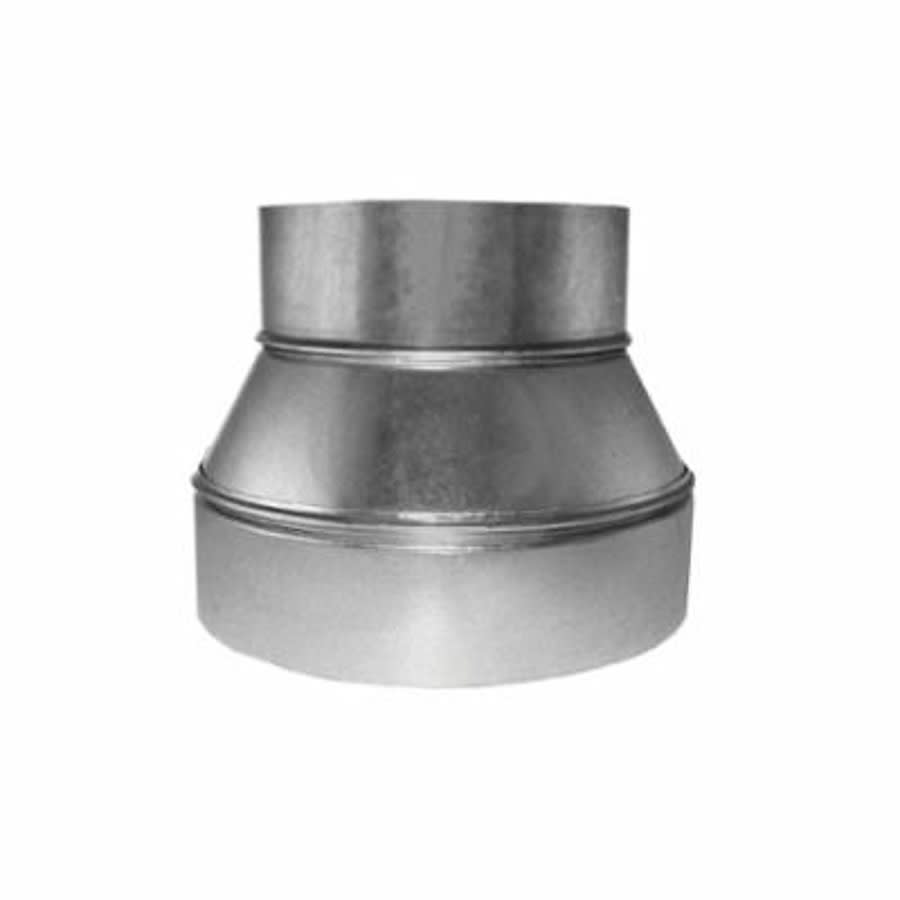 Vent Reducer, 10 x 7 in Dia, 28 ga