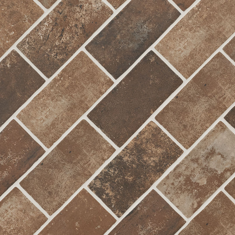 Brickstone Red Porcelain Tile