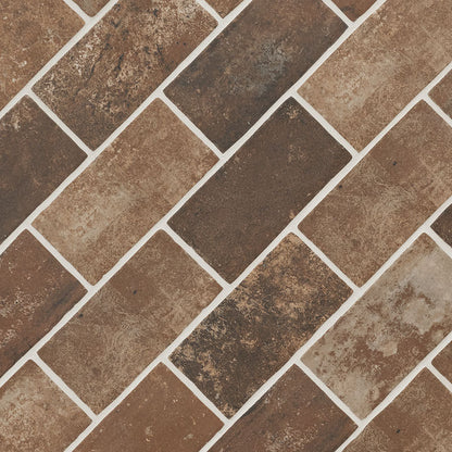 Brickstone Red Porcelain Tile
