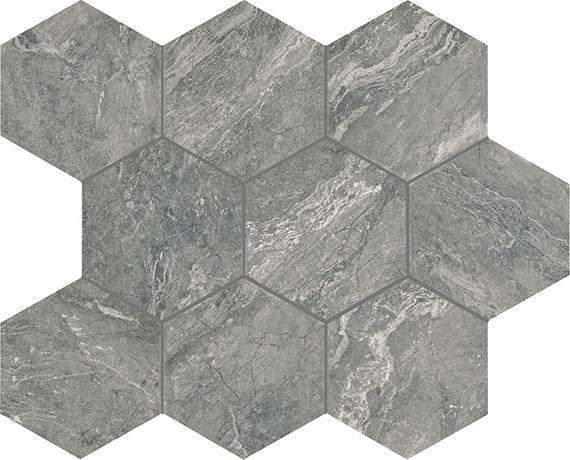 Perpetuo Eternal Grey Rectangle 4X12 Satin