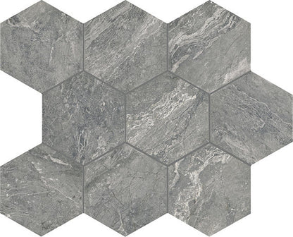 Perpetuo Eternal Grey Rectangle 4X12 Satin