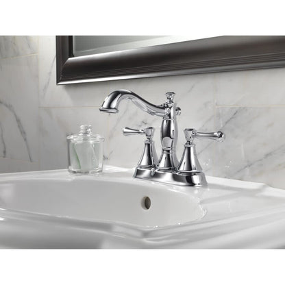 Cassidy Centerset Bathroom Faucet with Pop-Up Drain Assembly - Includes Lifetime Warranty