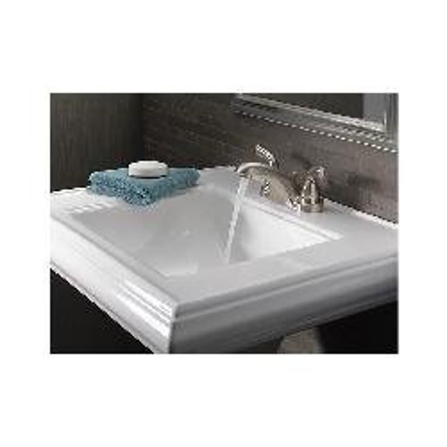 Foundations® Centerset Lavatory Faucet, ADA, 2 Handle, 3-Hole, 1.2 gpm, Stainless