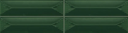 Color Story Pinstripes Wisdom Rectangle, Wave Crest 2X8 Glossy