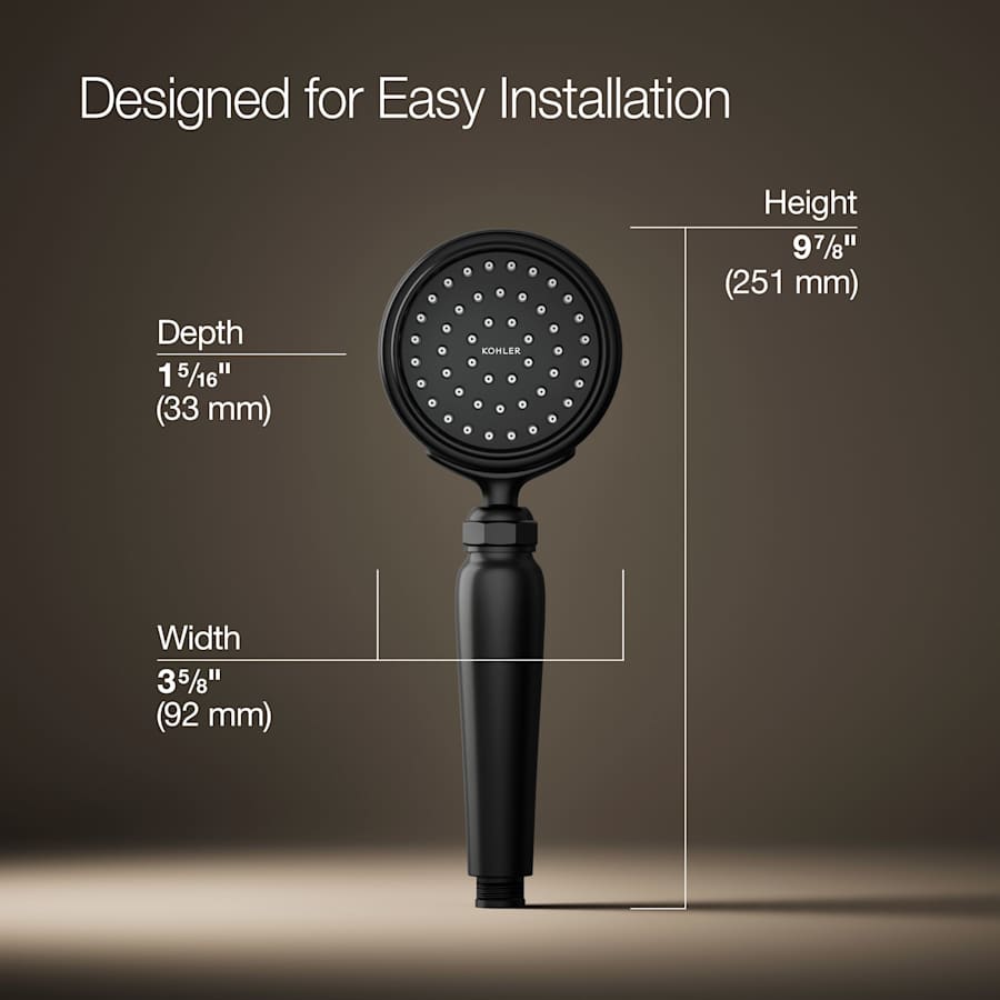 Artifacts 1.75 GPM Single Function Hand Shower with MasterClean Sprayface