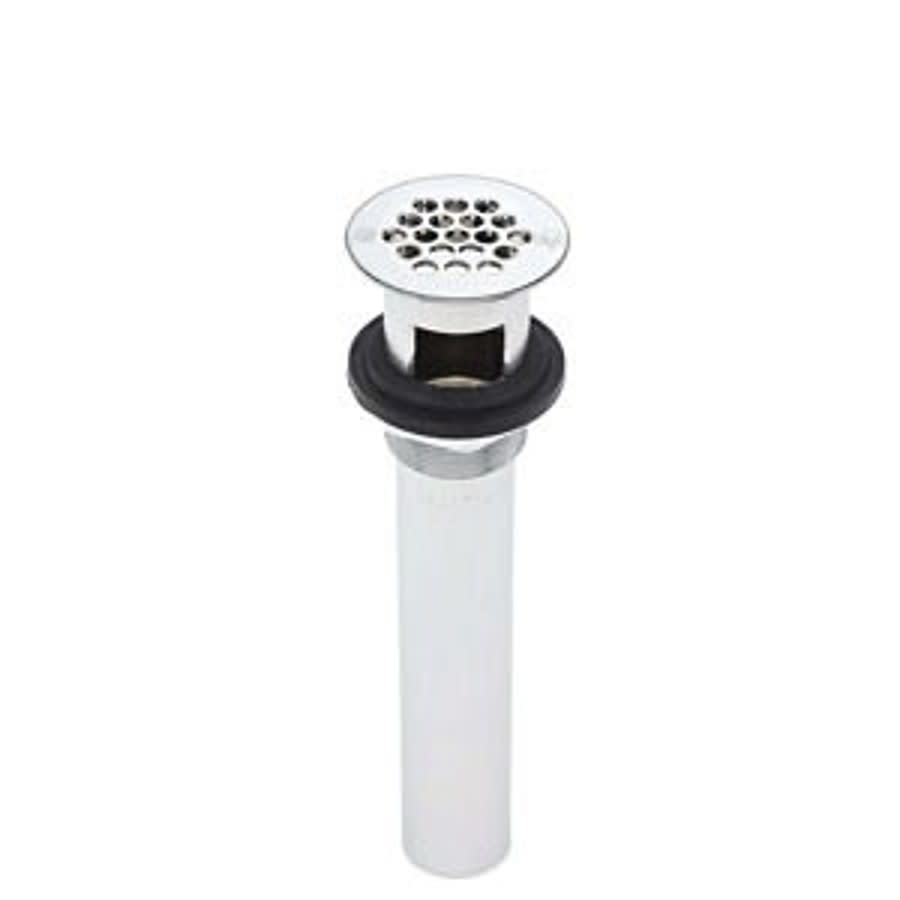 Open Grid PO Plug, 7/32 in, Cast Brass Grid, Polished Chrome
