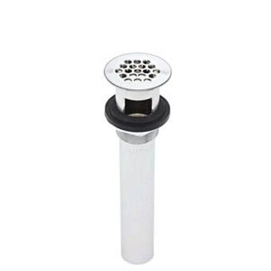 Open Grid PO Plug, 7/32 in, Cast Brass Grid, Polished Chrome