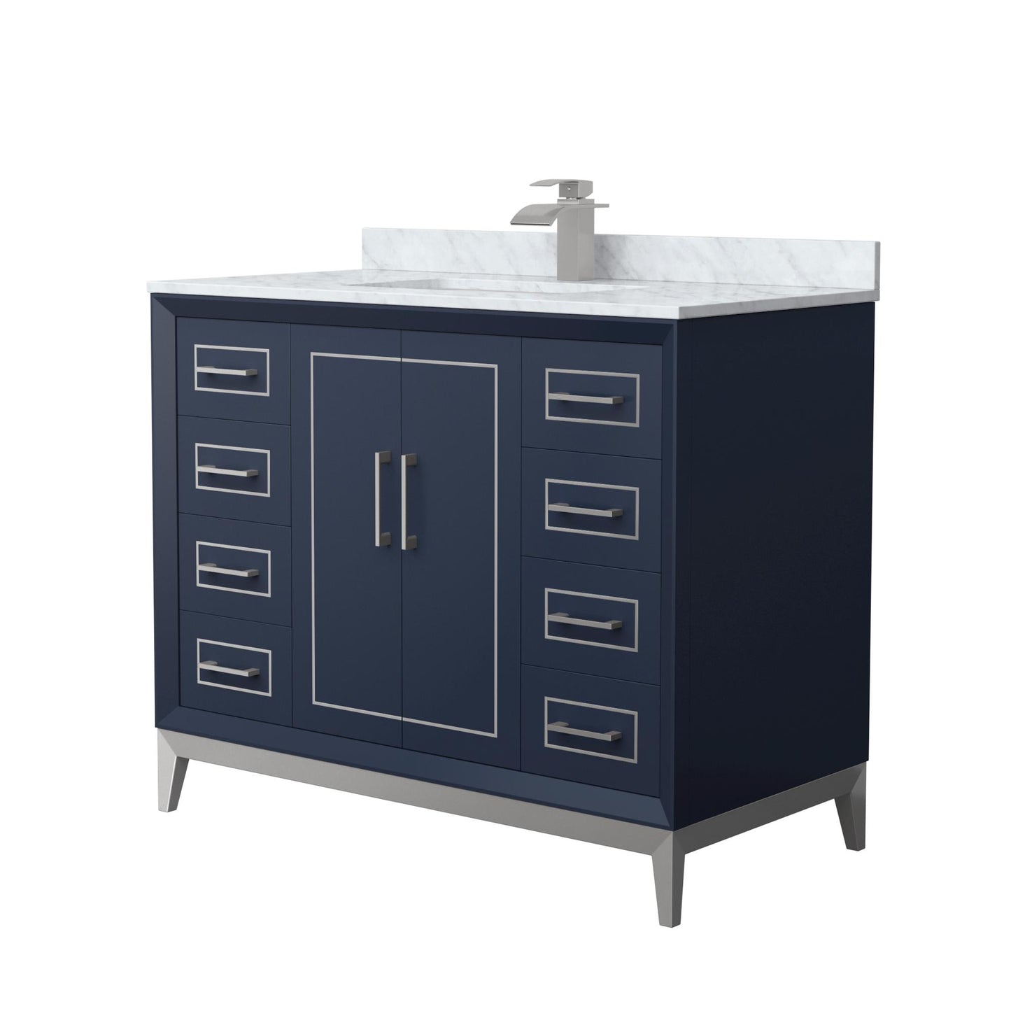 Marlena Single Bathroom Vanity - 42W x 35.25H x 22D