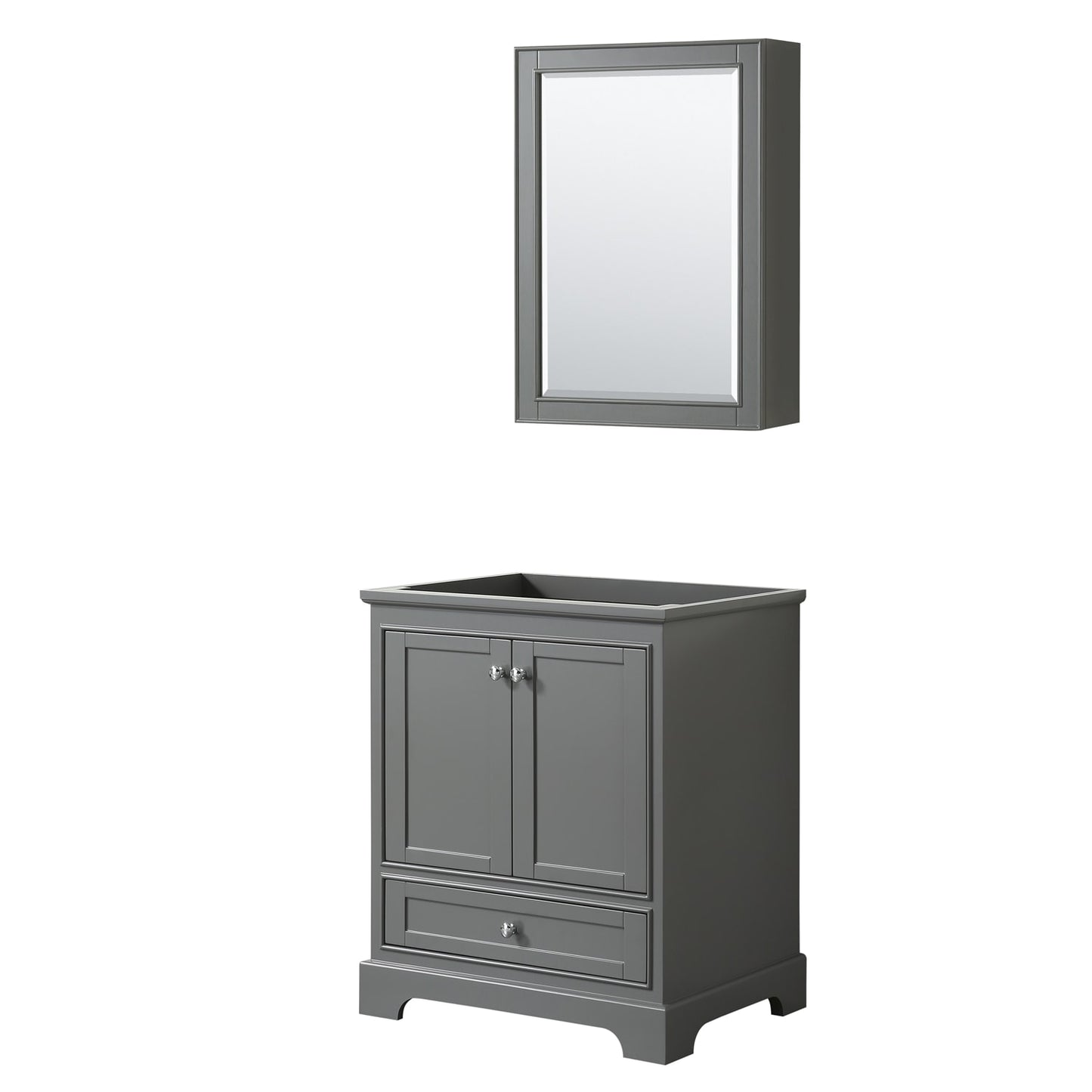 Deborah Single Bathroom Vanity - 29.25W x 34.25H x 21.5D