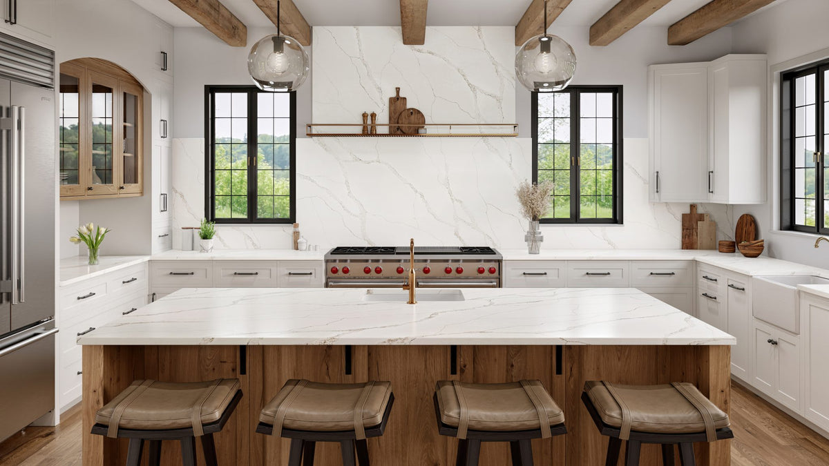 Calacatta Lumiere Super Jumbo (Bookmatched)