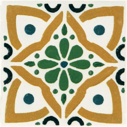 Cotto Revival Marbella Square, Handcrafted 4X4 Glossy