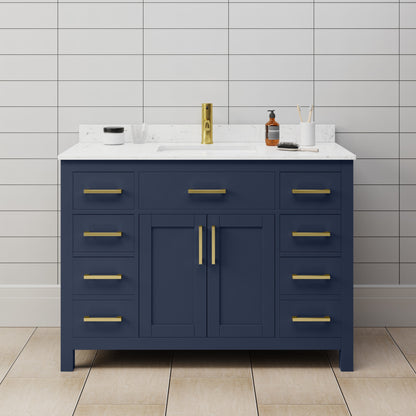 Beckett Single Bathroom Vanity - 48W x 35H x 22D