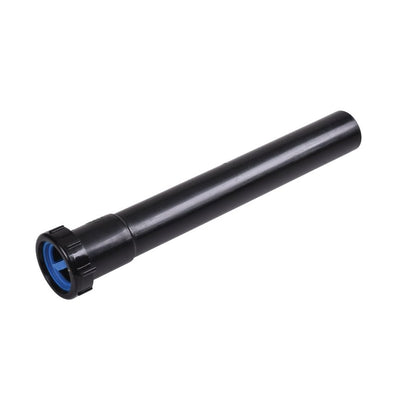 Tubular Extension, 1-1/2 in, Tube x Slip Joint, Black