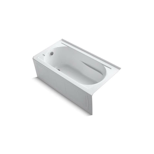 Devonshire® Alcove Tub, 60 x 32 x 21-1/4 in, Left Hand Drain, White