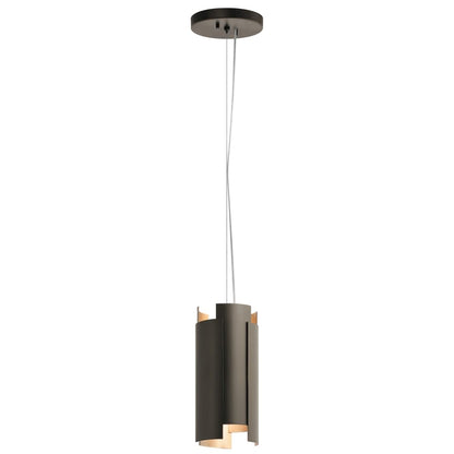 Moderne Single Light 5-1/2" Wide Integrated LED Suspension Mini Pendant