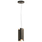 Moderne Single Light 5-1/2" Wide Integrated LED Suspension Mini Pendant