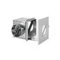Lint Trap, 4 in, For Use With Dryer Exhaust Fan, Galvanized