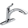 Linden Pull-Out Kitchen Faucet with Temporary Flow Increase & Optional Base Plate - Includes Lifetime Warranty