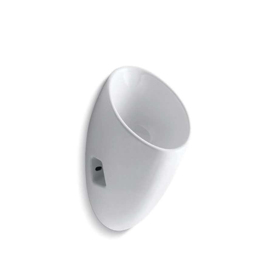 Steward® Waterless Urinal, ADA, Back Spud, White