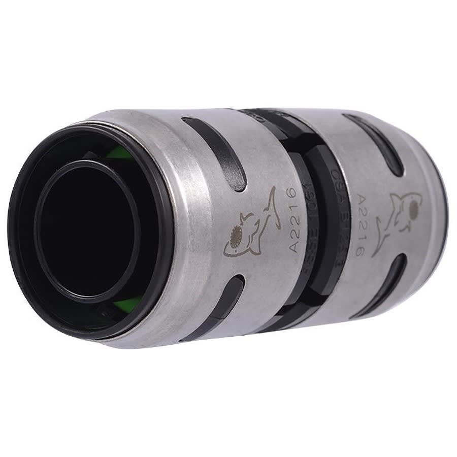 Coupling, 1 in, Push, Plastic