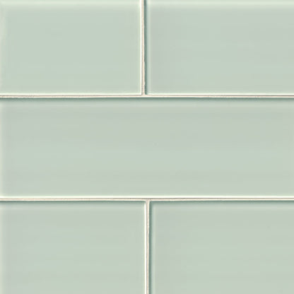 Arctic Ice Glass Subway Tile 4x12