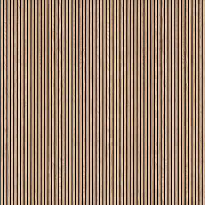 Natural Acoustic Wood Slat Panels