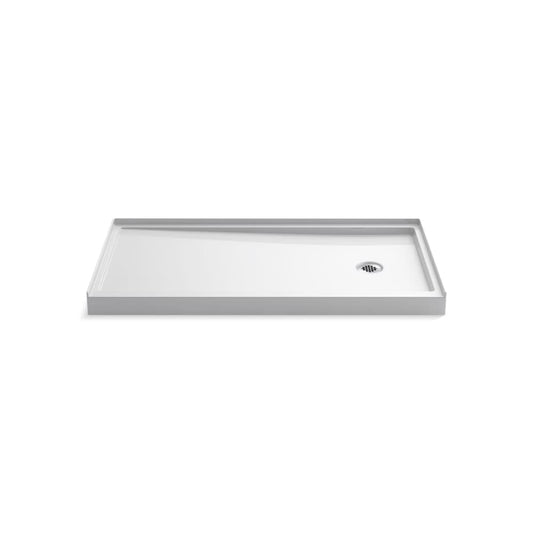 Rely 32" x 60" Shower Base with Single Threshold and Right Drain