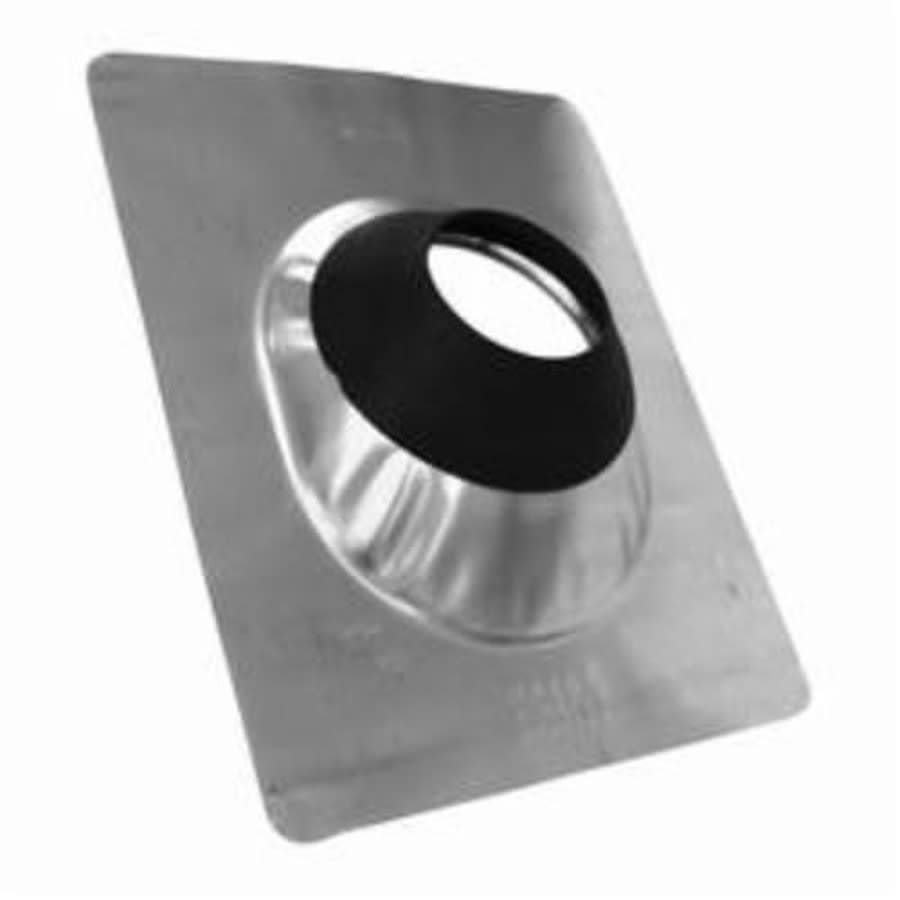 4 in Galvanized No-Calk 12 in x 15 in Base Roof Flashing