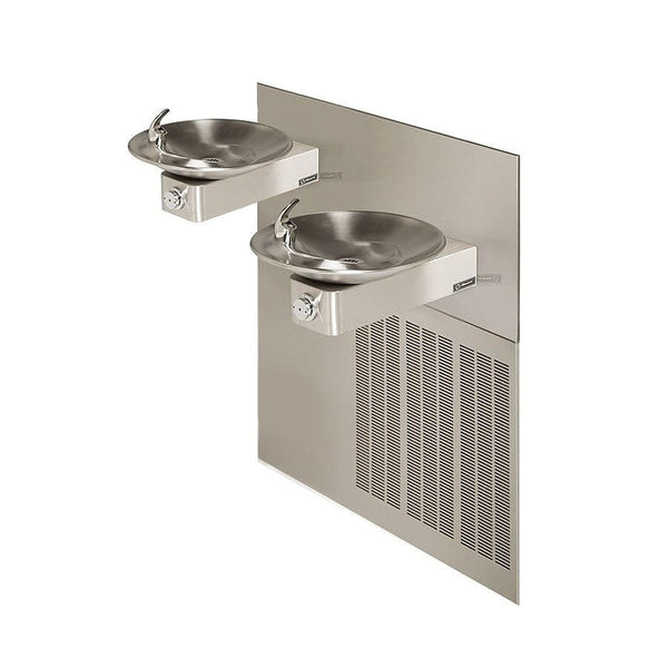 Barrier Free Drinking Fountain, 0.45 gpm, Pushbutton Operation