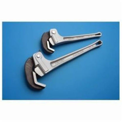 RapidGrip® Pipe Wrench, 2 in, Spring Loaded Jaw, Aluminum Handle