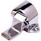 Floor Mount Single Pedal Valve, 1/2 in FNPT Thread, Brass, Polished Chrome