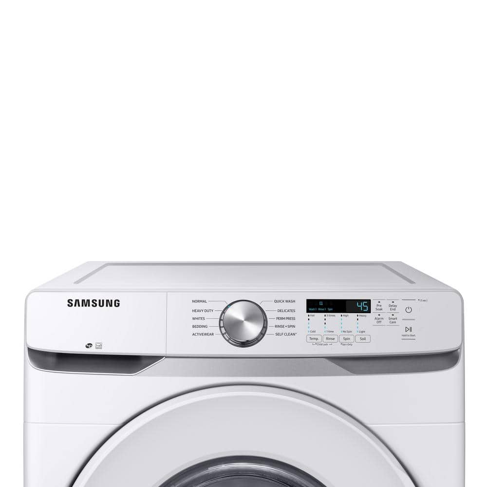 4.5Cuft Front Load Washer White