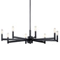 Erzo 8 Light 36" Wide Candle Style Chandelier