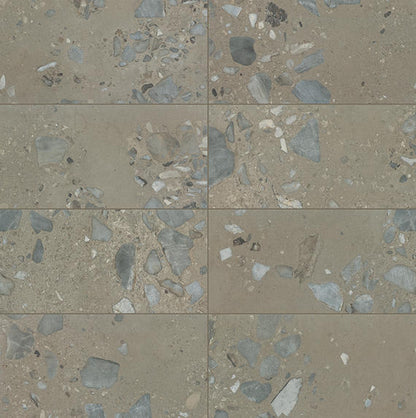 Sand and Stone Dune Rectangle, Stone 12X24 Matte