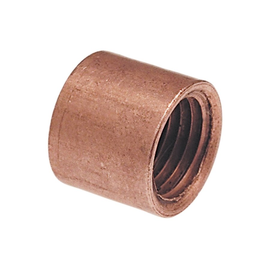 Female Adapter, 1/2 x 1/8 in, Fitting x FNPT, Copper