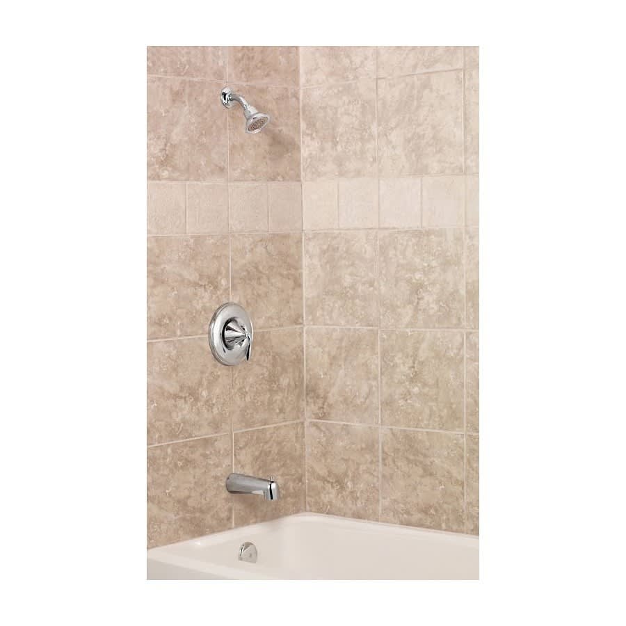 Eva™ Pressure Balanced Tub & Shower Trim, ADA, Brushed Nickel