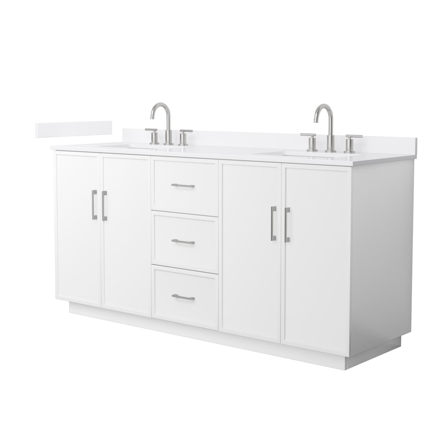 Elan Double Bathroom Vanity with Toe Kick - 72W x 35H x 22D