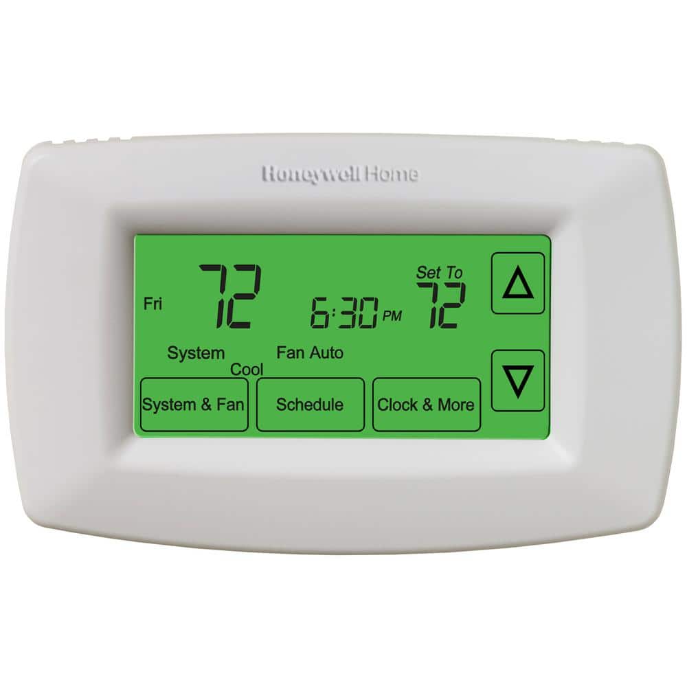 Honeywell Home 7-Day Programmable Thermostat with Touchscreen Display