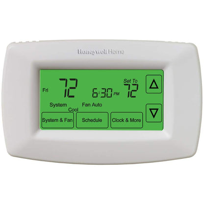 Honeywell Home 7-Day Programmable Thermostat with Touchscreen Display