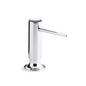 Soap Dispenser, Deck Mount, Polished Chrome
