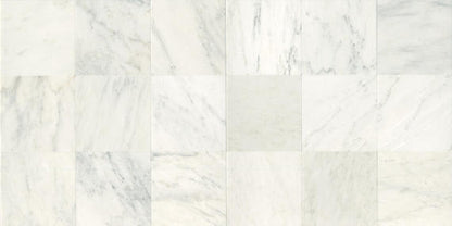 Marble First Snow Elegance Square 18X18 Honed