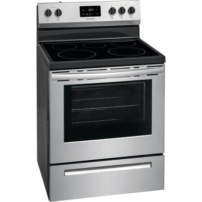 30 in. 5 Element Freestanding Electric Range in Stainless Steel