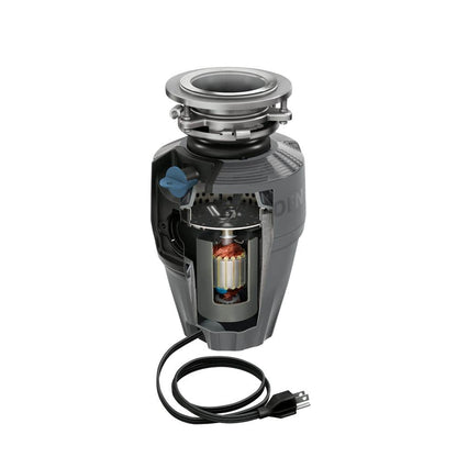 Prep Series 1/2 HP Continuous Feed Garbage Disposal with Sound Reduction and Fast Track Installation