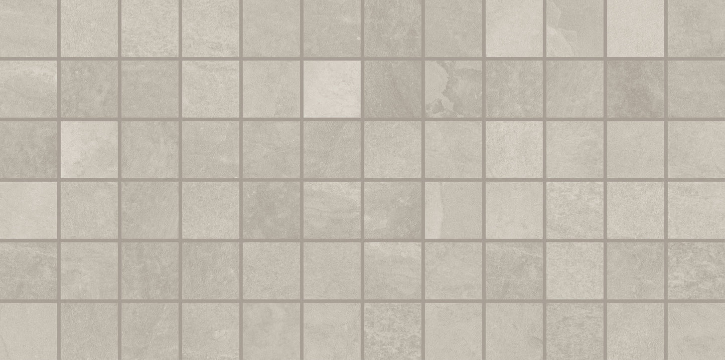 Industrial Park Light Gray Square 24X24 Matte