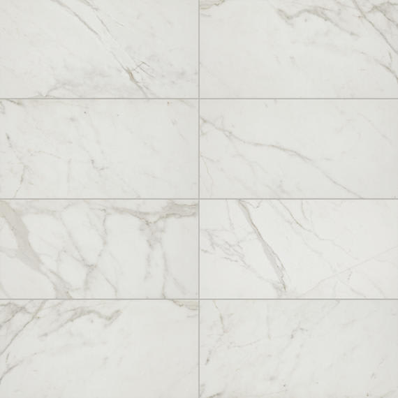 Platinum Calacatta Empire Rectangle 6X18 Glossy