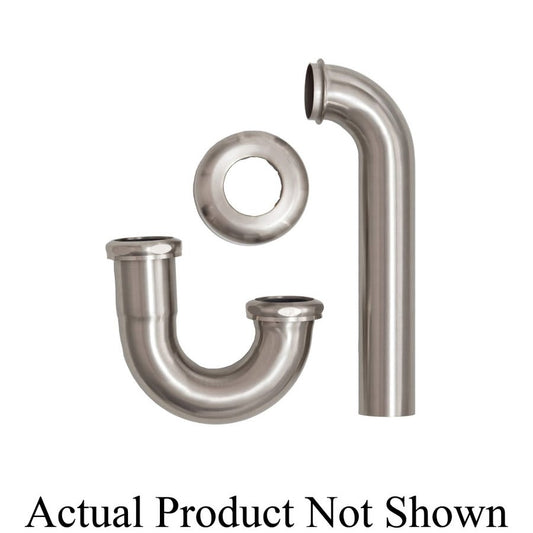 Tubular P-Trap, 1-1/2 in, 17 ga, Oil Rubbed Bronze