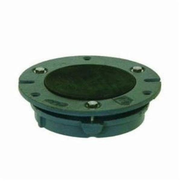 Closet Flange, 4 in, Instant Set, 7 in OD, Cast Iron, Blue, Domestic