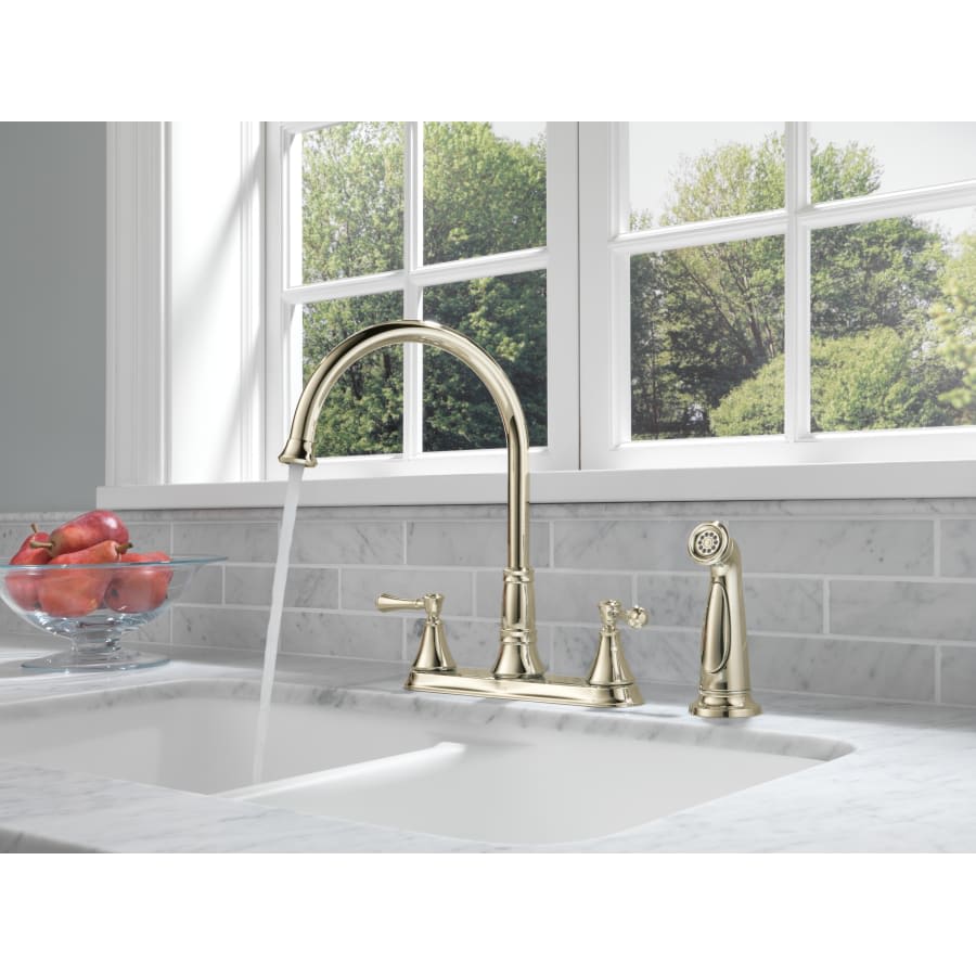 Cassidy Kitchen Faucet with Side Spray - Includes Lifetime Warranty