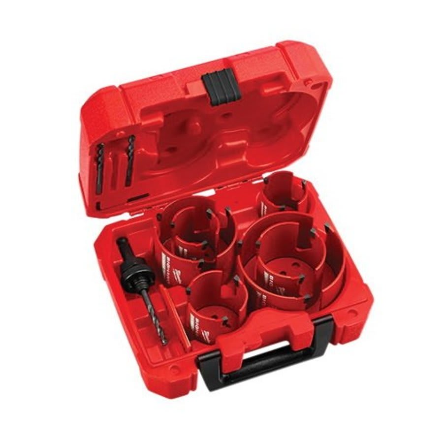 BIG HAWG™ Hole Saw Kit, 10 Pieces, Carbide