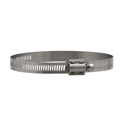 87 Series Hose Clamp, 3-9/16 to 4-1/2 in, Clamping, #64 Trade, 301 Stainless Steel Band, 305 Stainless Steel Bolt